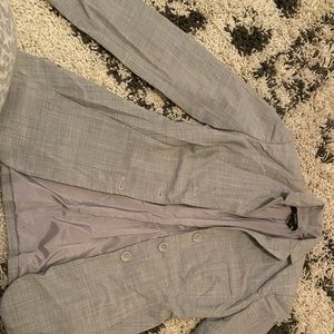 Victoria Secret light grey longer blazer